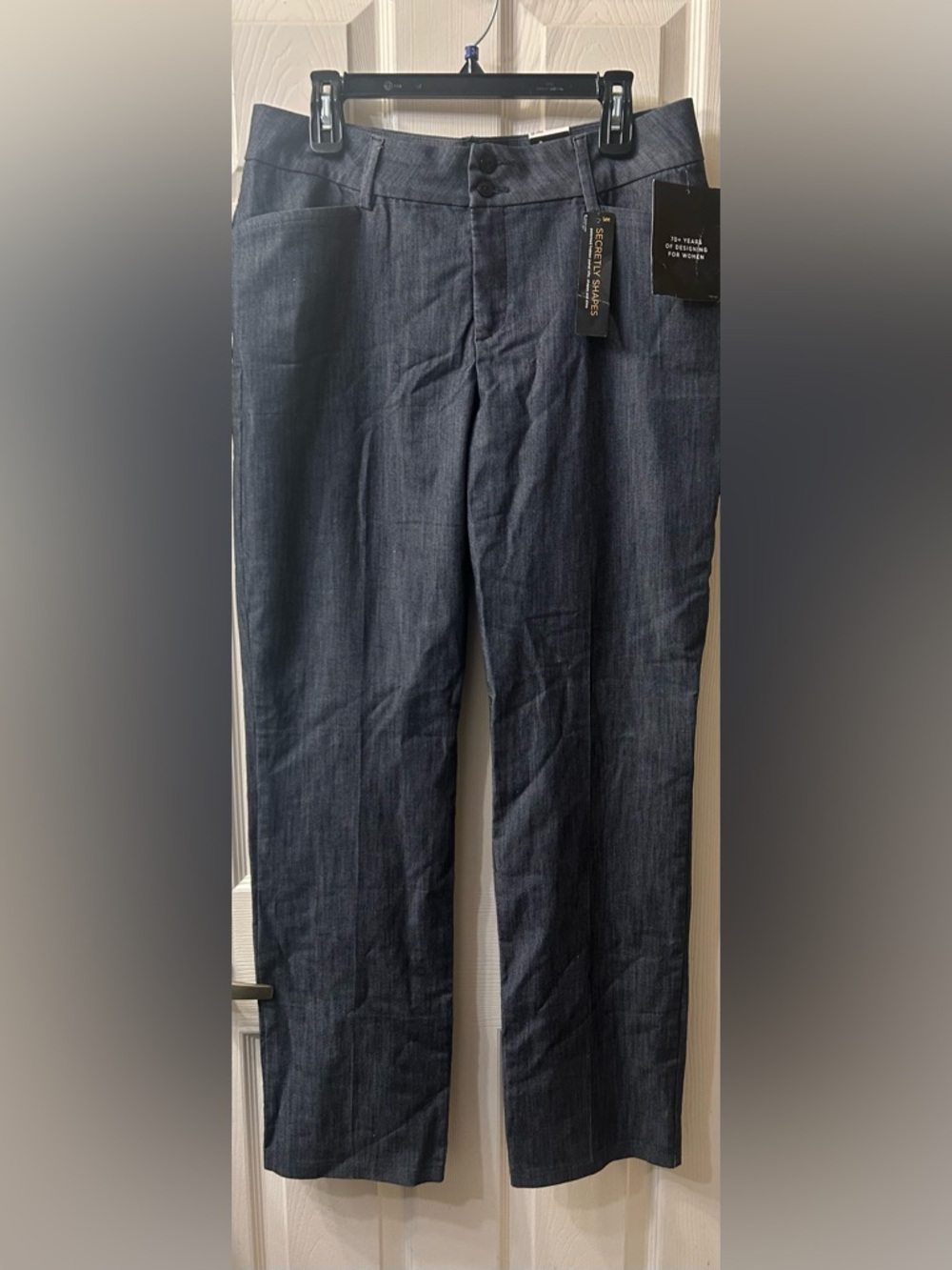 Lee Women's Pants Secretly
Shapes Regular Fit Straight Leg
Mid Rise Black Sz 14